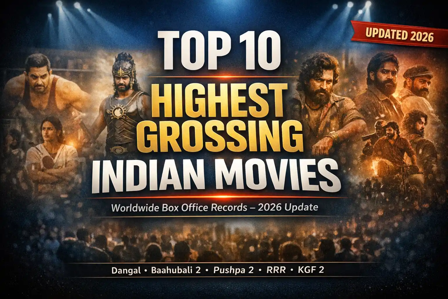 Top 10 Highest-Grossing Indian Movies Worldwide