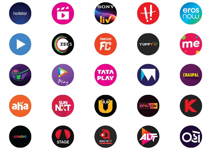 top OTT platforms in India by subscribers